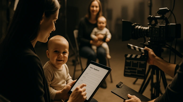 Aksaraylı Bebeklerin Ekran Yolculuğu İçin Oyuncu Ajansı Başvurusu