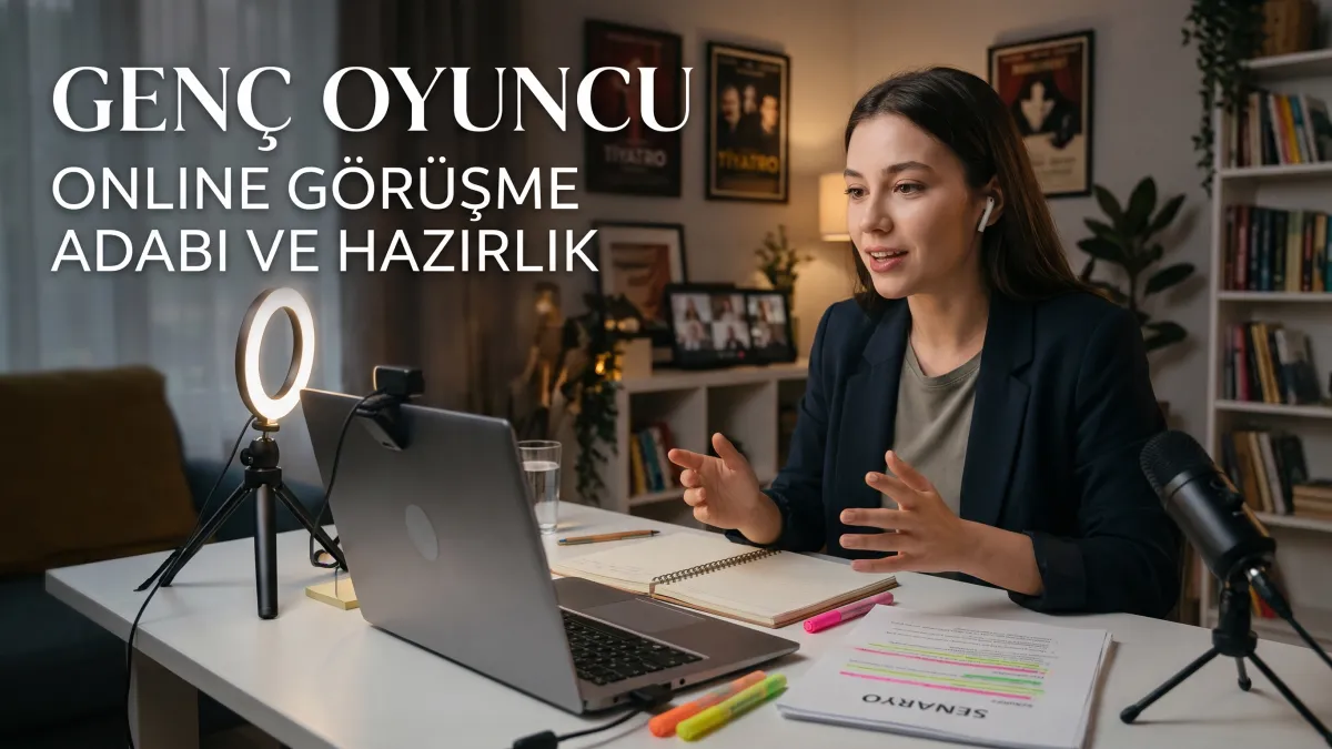 Genç Oyuncu Online Görüşme Adabı ve Hazırlık
