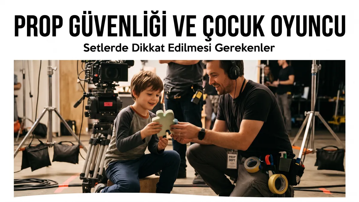 Prop Güvenliği ve Çocuk Oyuncu: Setlerde Dikkat Edilmesi Gerekenler