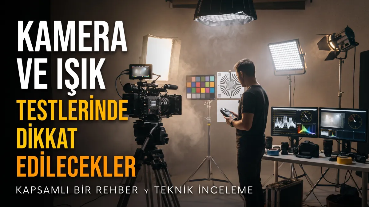 Kamera ve Işık Testlerinde Dikkat Edilecekler