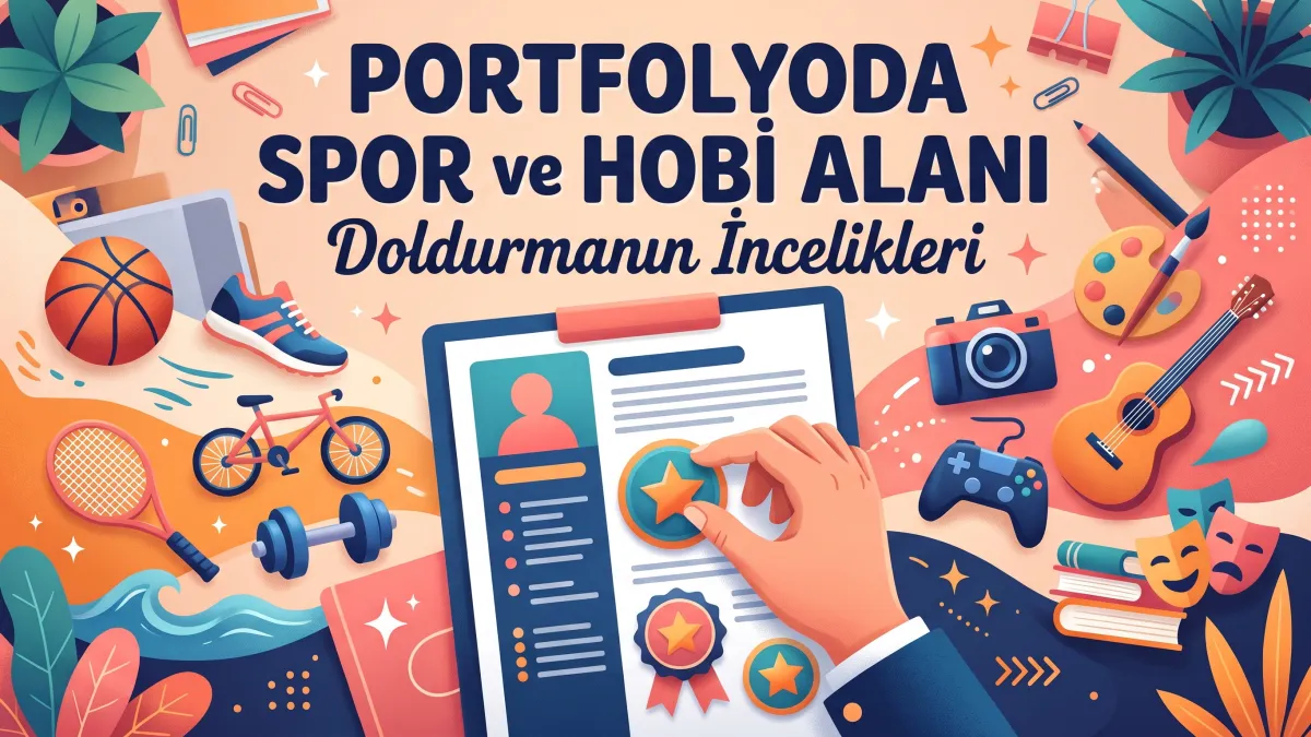 Portfolyoda Spor ve Hobi Alanı Doldurmanın İncelikleri