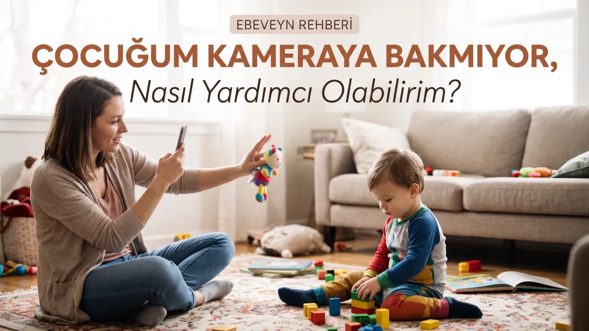 Çocuğum Kameraya Bakmıyor, Nasıl Yardımcı Olabilirim?
