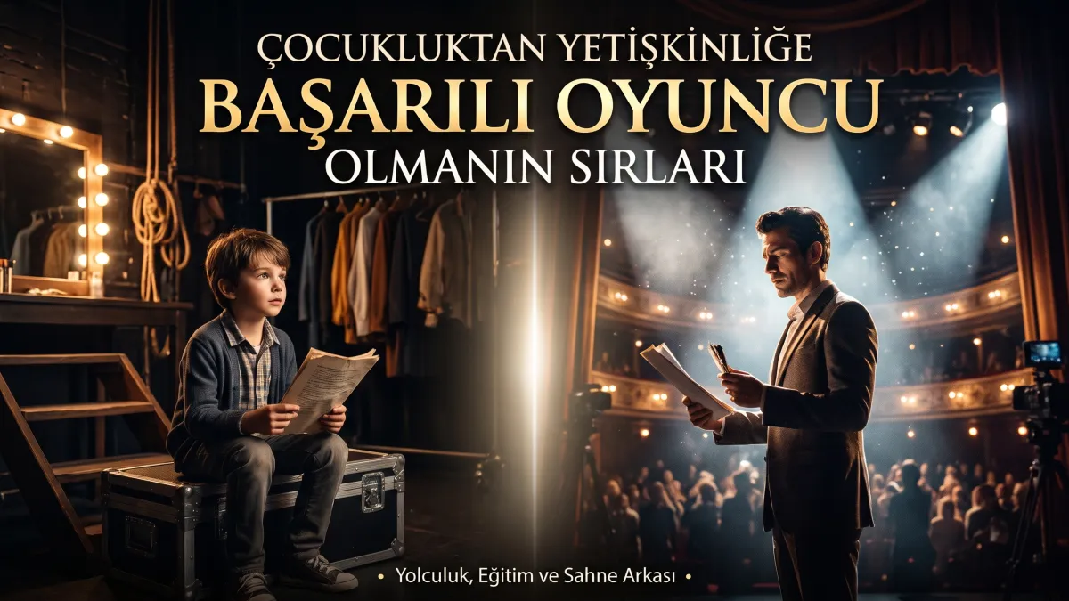Çocukluktan Yetişkinliğe Başarılı Oyuncu Olmanın Sırları