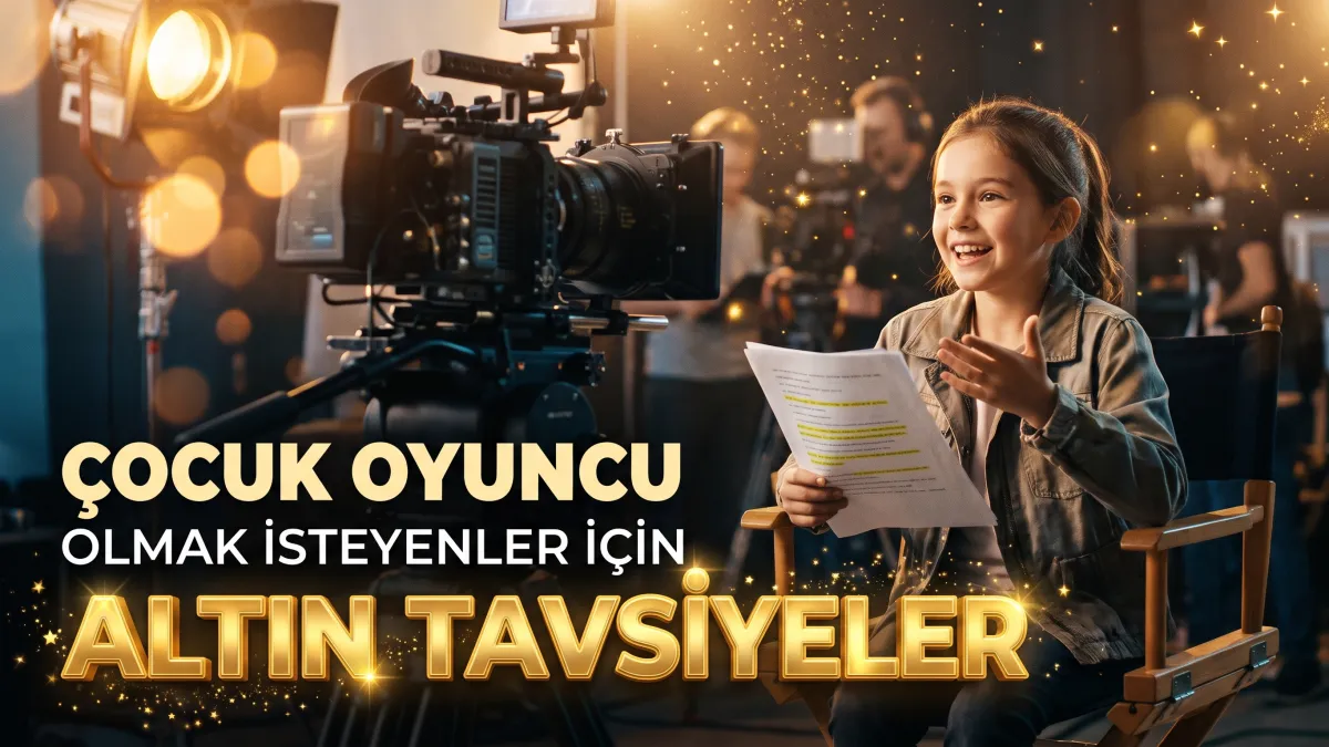 Çocuk Oyuncu Olmak İsteyenler İçin Altın Tavsiyeler