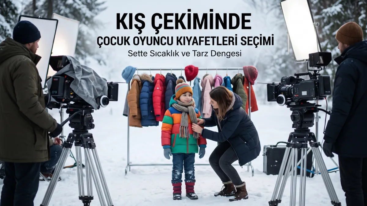 Kış Çekiminde Çocuk Oyuncu Kıyafetleri Seçimi