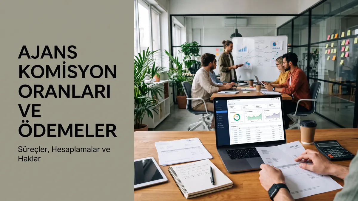 Ajans Komisyon Oranları ve Ödemeler