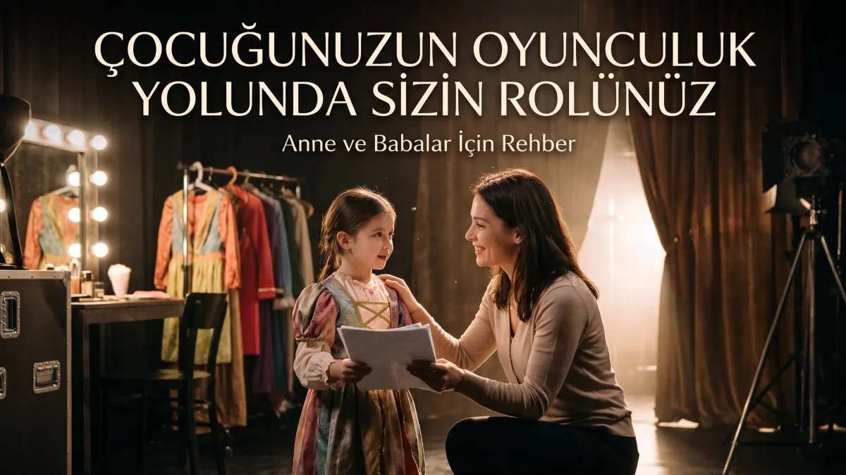 Çocuğunuzun Oyunculuk Yolunda Sizin Rolünüz