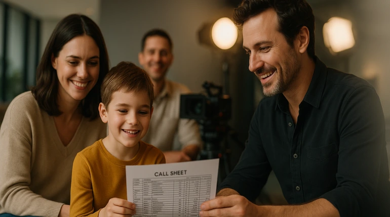 Call Sheet Nasıl Okunur Çocuk Oyuncu: Adım Adım Anlatım