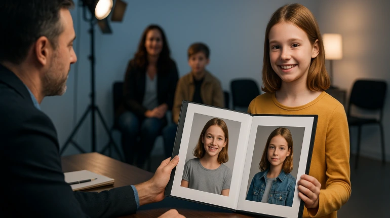 Çocuk oyuncu portfolyoda çeşitlilik önemi