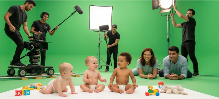 Bebek Bezi Reklam Projesi İçin Bebek Oyuncu Başvurusu