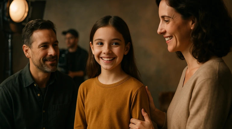 Genç oyuncu set güvenliği farkındalığı