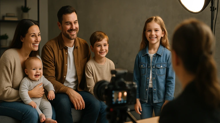 Minik Yıldızların Sahnesi: Reklam Filmi Seçmeleri Nasıl İşler?